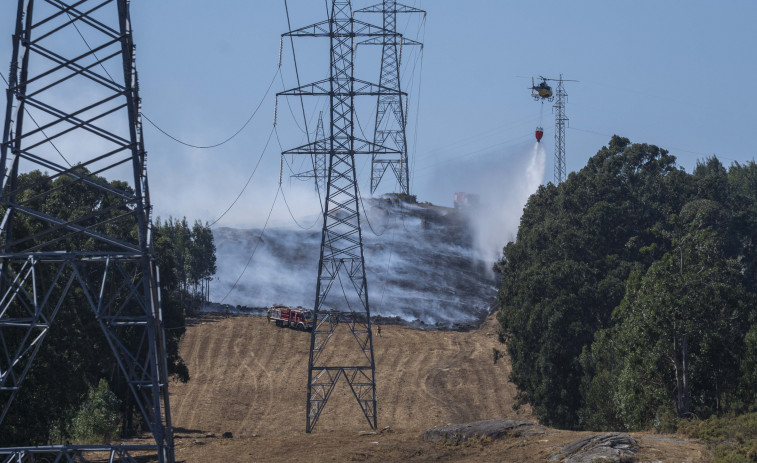 Un incendio activa las alarmas en Novo Mesoiro