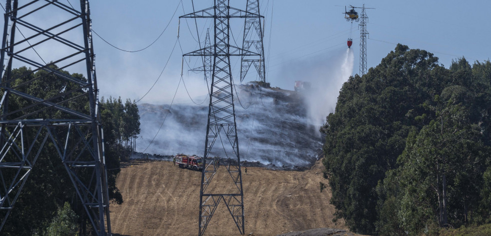 Un incendio activa las alarmas en Novo Mesoiro