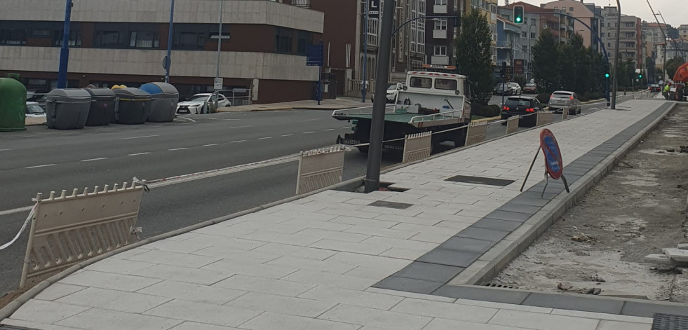 Culleredo moderniza el alumbrado de la avenida de Fonteculler con tecnología LED
