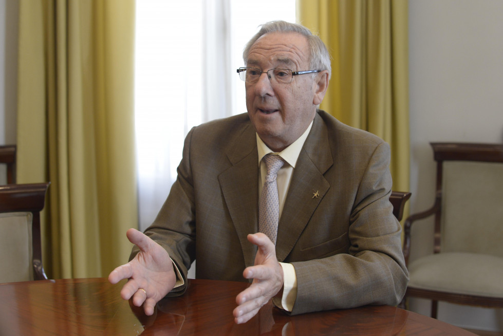 Angel Jove Capellan en una entrevista en 2016 @Javier Albores