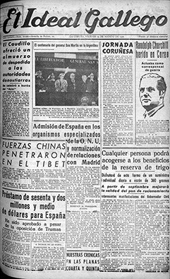 Portada 25 agosto 1950