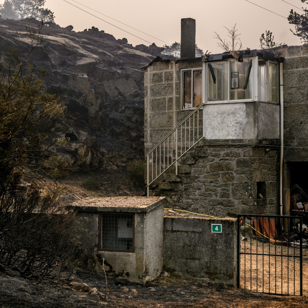 Estabilizado el incendio de Chandrexa de Queixa