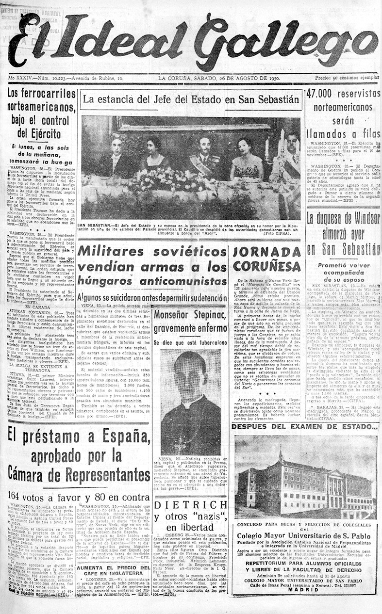 Portada 26 agosto 1950 copia