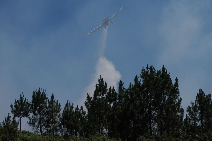 Detienen a un vecino de Toques como presunto autor de un incendio forestal en Melide