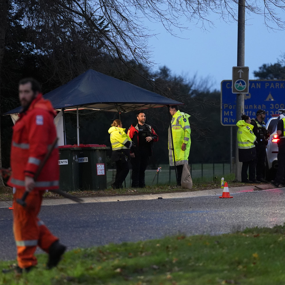 La Policía australiana busca al autor de un tiroteo con dos agentes muertos dado a la fuga