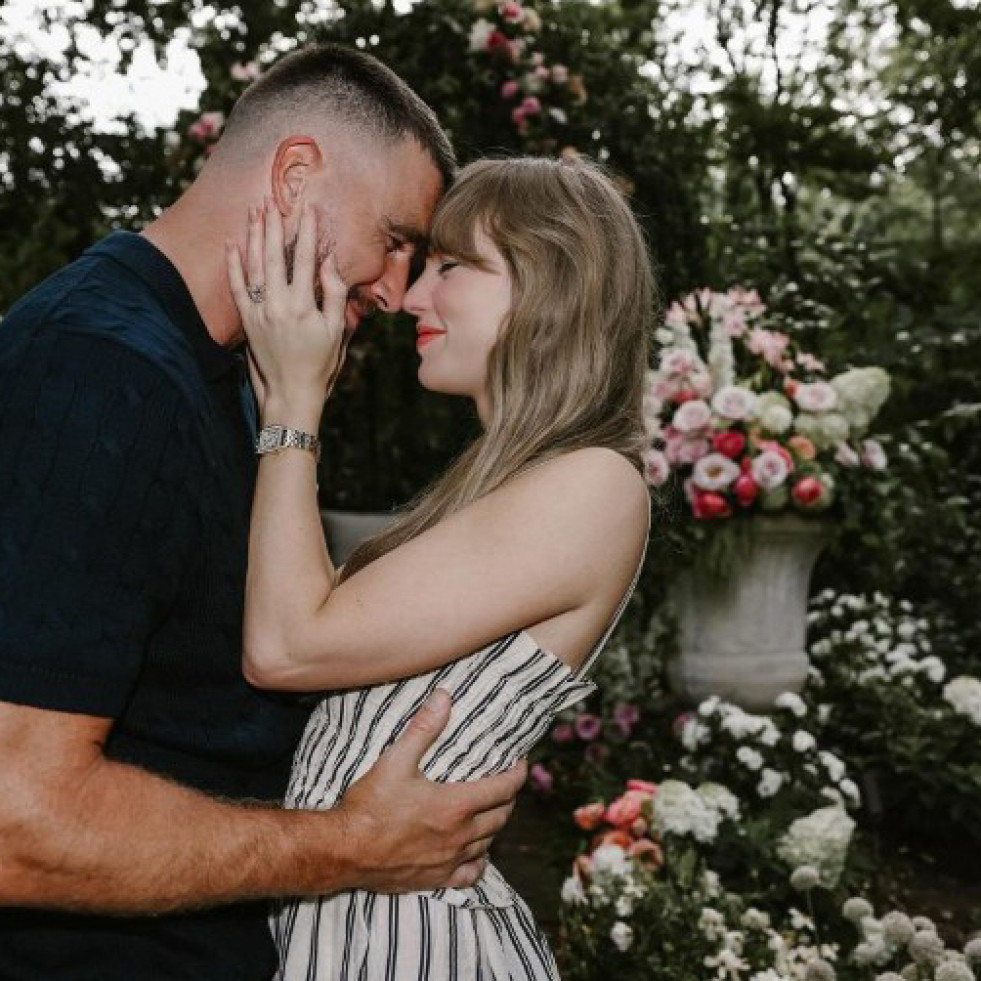Taylor Swift y Travis Kelce anuncian que van a casarse