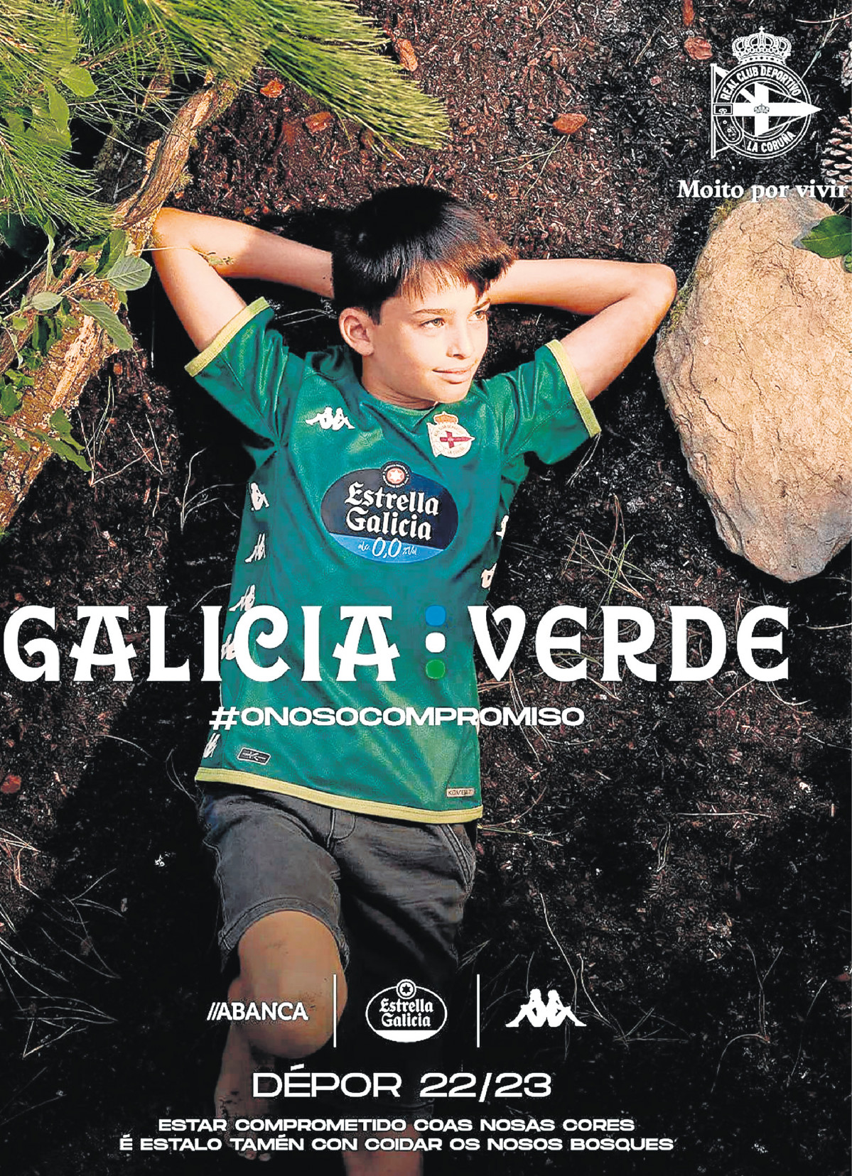 u2018Galicia Verdeu2019, la segunda equipaciu00f3n del conjunto coruu00f1u00e9s