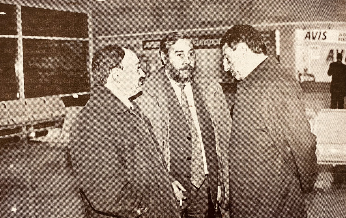 Josu00e9 Luis Muu00f1iz, Julio Sacristu00e1n y Francisco Vu00e1zquez 1998